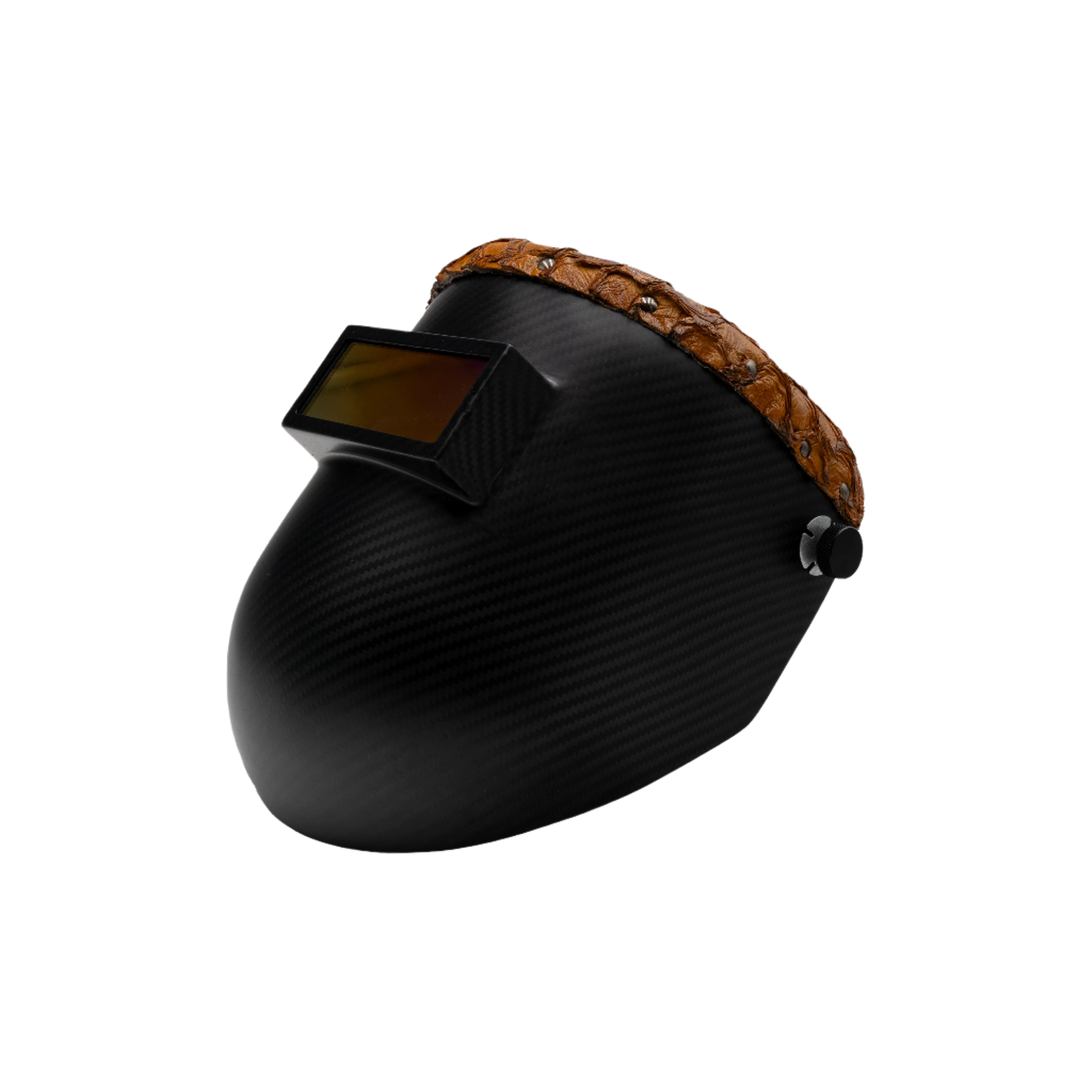 Outlaw Leather - Carbon Fiber - COGNAC Pirarucu Top